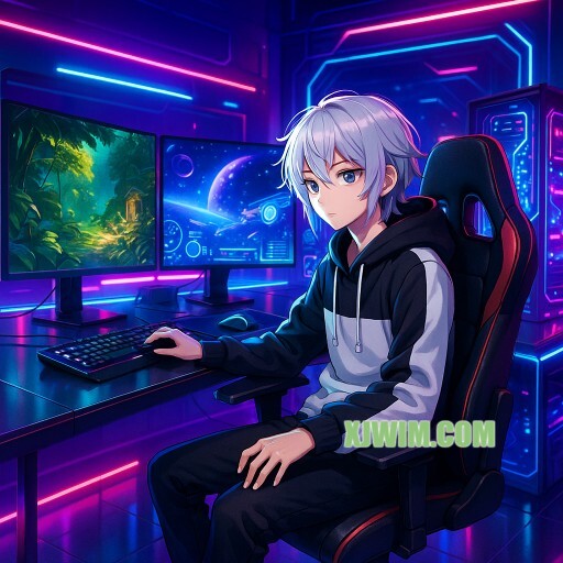 Imagem promocional da XJWIM.COM mostrando a plataforma e suas vantagens