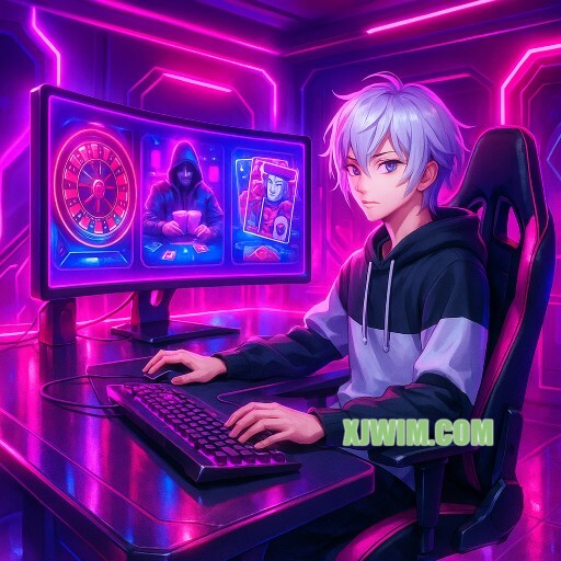 Imagem promocional da XJWIM.COM mostrando a plataforma e suas vantagens